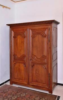 Wardrobe - solid oak - 1780
